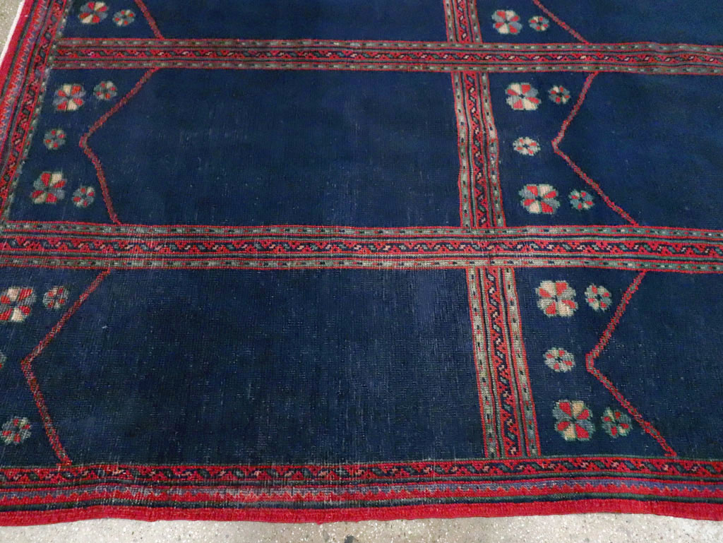 Vintage Turkish Anatolian Square Room Size Carpet, No.30259 - Galerie Shabab