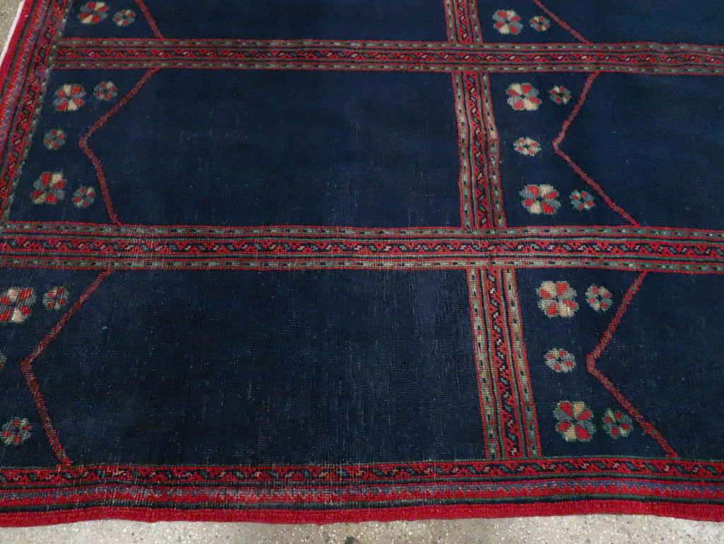 Vintage Turkish Anatolian Square Room Size Carpet, No.30259 - Galerie Shabab