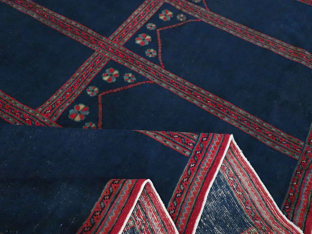 Vintage Turkish Anatolian Square Room Size Carpet, No.30259 - Galerie Shabab