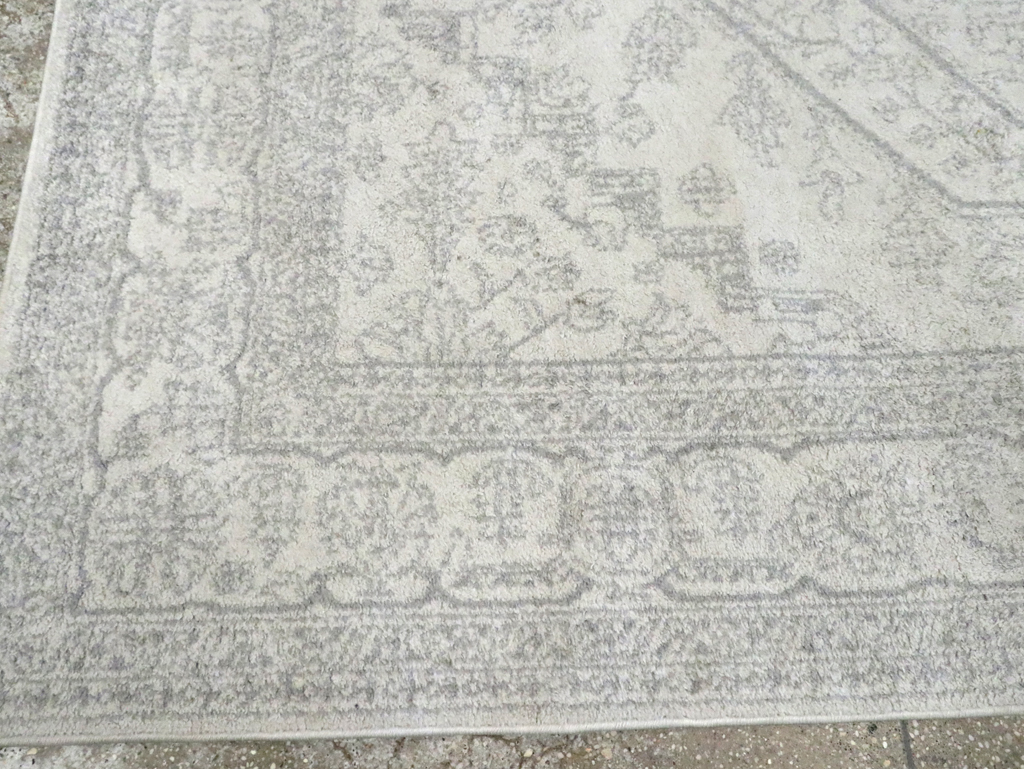 Contemporary Persian Heriz Inspired Turkish Accent Carpet, No.30260 - Galerie Shabab