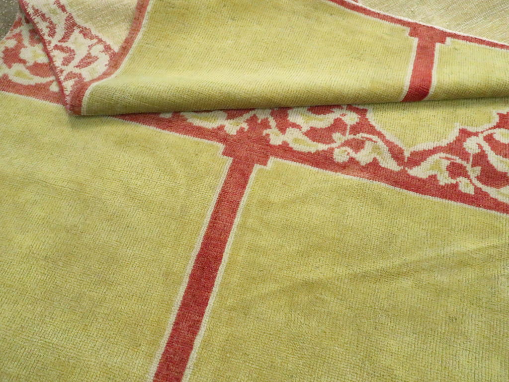 Vintage Turkish Anatolian Small Square Room Size Carpet, No.30266 - Galerie Shabab