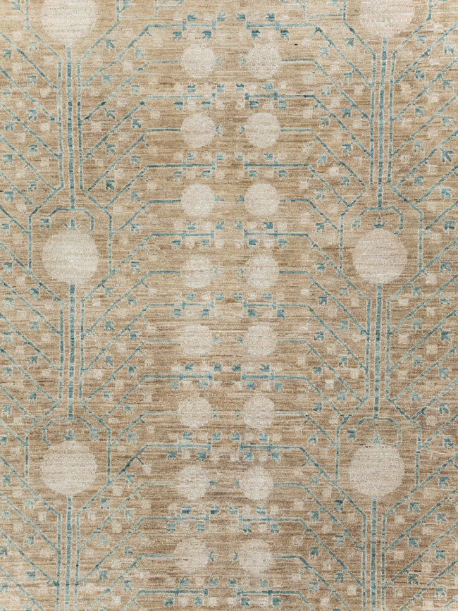 Modern Handmade East Turkestan Khotan, No.30269 - Galerie Shabab