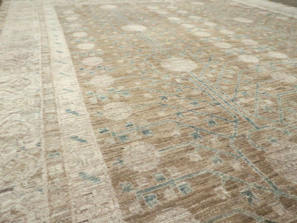 Modern Handmade East Turkestan Khotan, No.30269 - Galerie Shabab