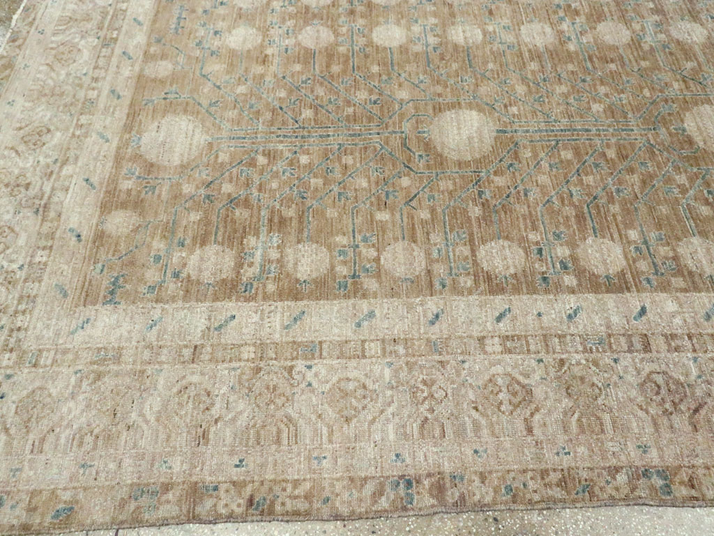 Modern Handmade East Turkestan Khotan, No.30269 - Galerie Shabab