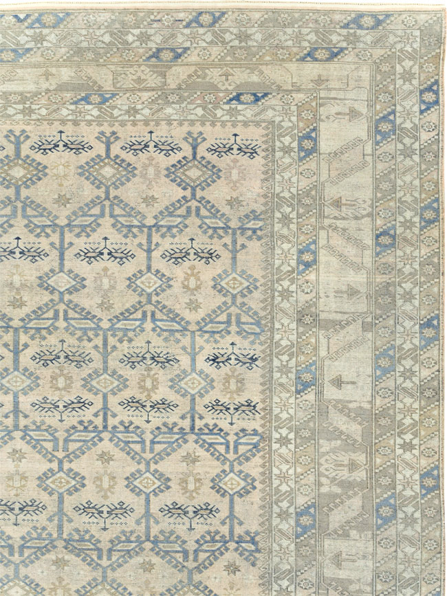 Antique Turkish Oushak Large Carpet, No.30289 - Galerie Shabab