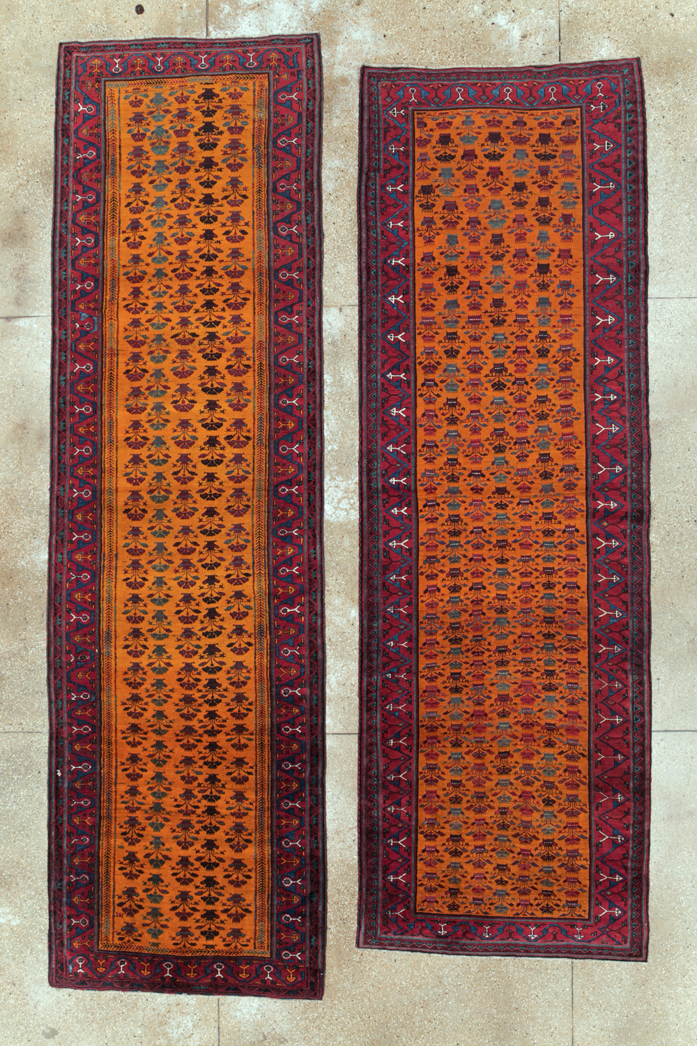 Vintage Northwest Persian Runner (Pair: 2 of 2), No.30292 - Galerie Shabab
