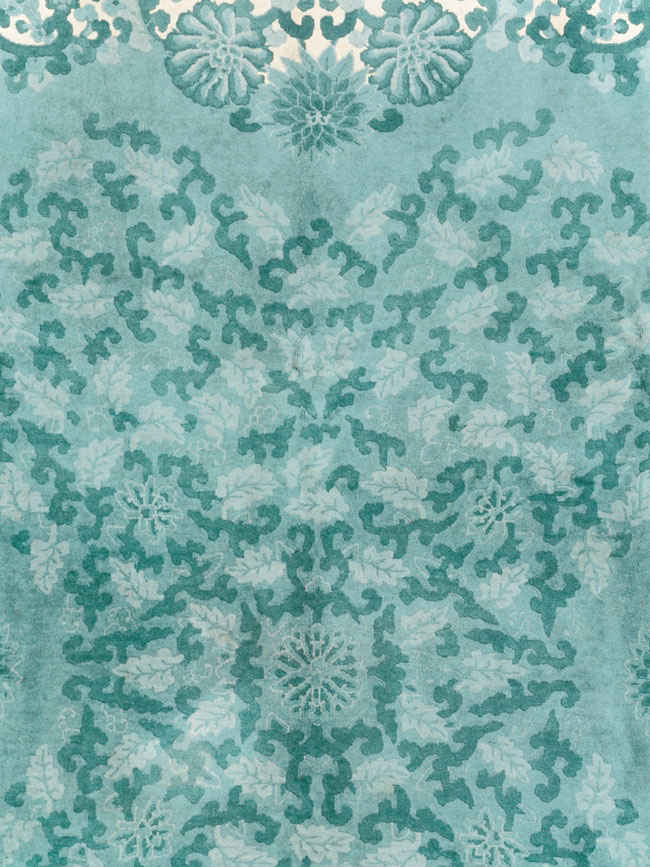 Mid-20th Century Chinese Art Deco Room Size Carpet, No.30293 - Galerie Shabab