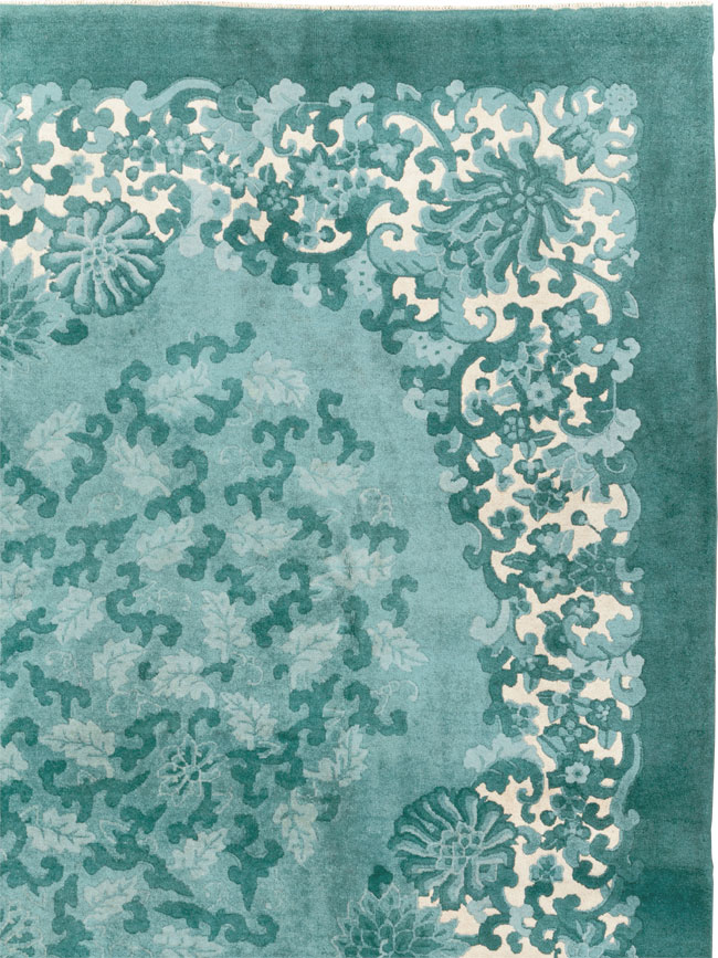 Mid-20th Century Chinese Art Deco Room Size Carpet, No.30293 - Galerie Shabab