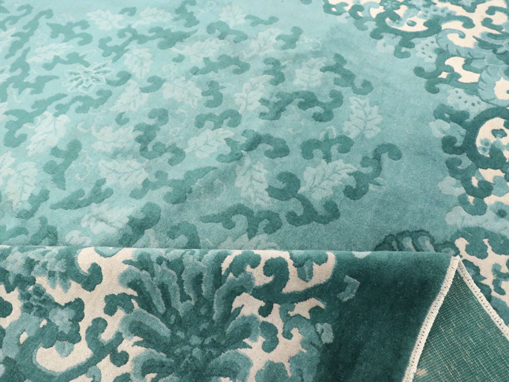 Mid-20th Century Chinese Art Deco Room Size Carpet, No.30293 - Galerie Shabab
