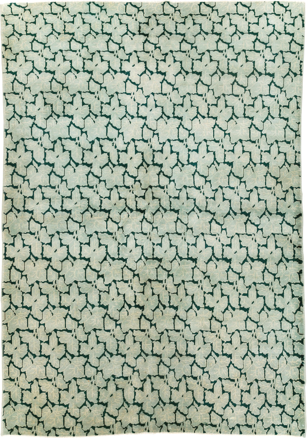 Vintage Art Deco Style Carpet, No.30301 - Galerie Shabab