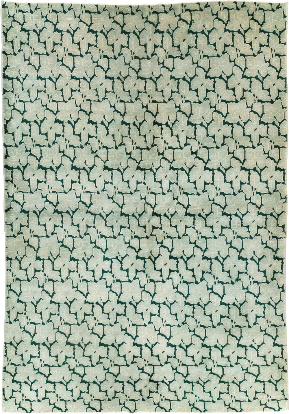 Vintage Art Deco Style Carpet, No.30301 - Galerie Shabab