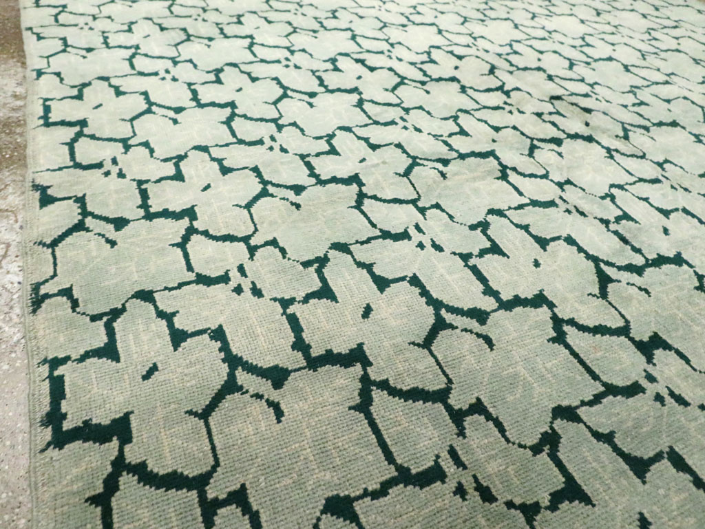 Vintage Art Deco Style Carpet, No.30301 - Galerie Shabab