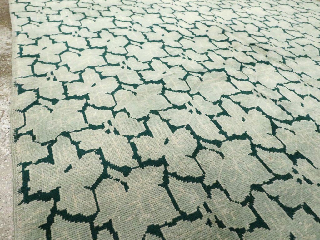 Vintage Art Deco Style Carpet, No.30301 - Galerie Shabab