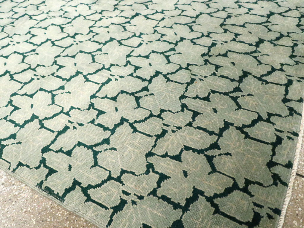 Vintage Art Deco Style Carpet, No.30301 - Galerie Shabab