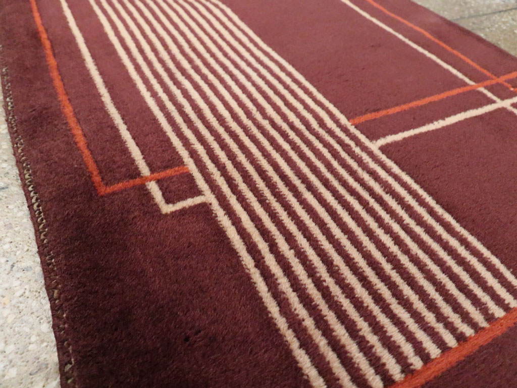 Mid-20th Century Chinese Art Deco Rug, No.30303 - Galerie Shabab