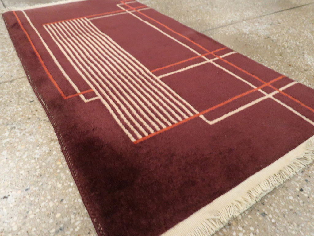 Mid-20th Century Chinese Art Deco Rug, No.30303 - Galerie Shabab