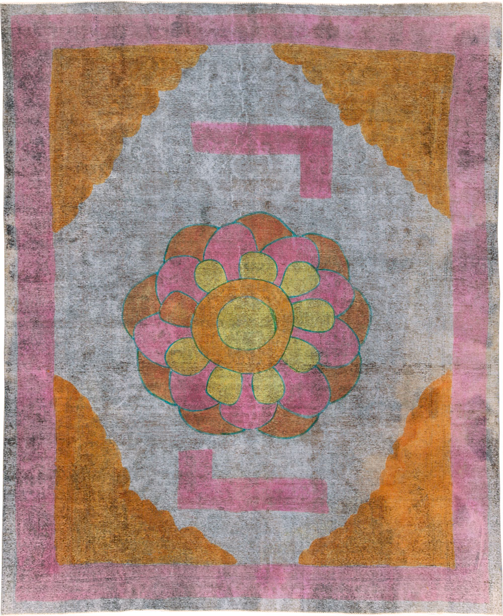 Vintage Persian Tabriz Carpet, No.30306 - Galerie Shabab