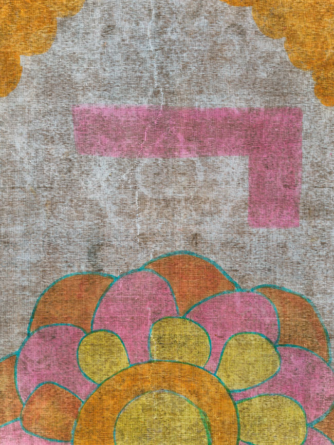 Vintage Persian Tabriz Carpet, No.30306 - Galerie Shabab