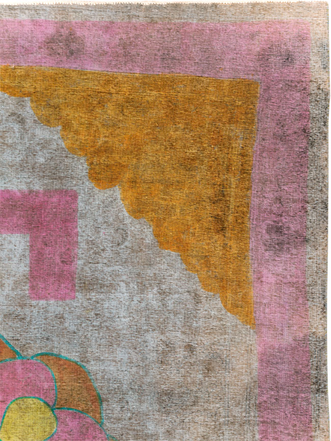 Vintage Persian Tabriz Carpet, No.30306 - Galerie Shabab