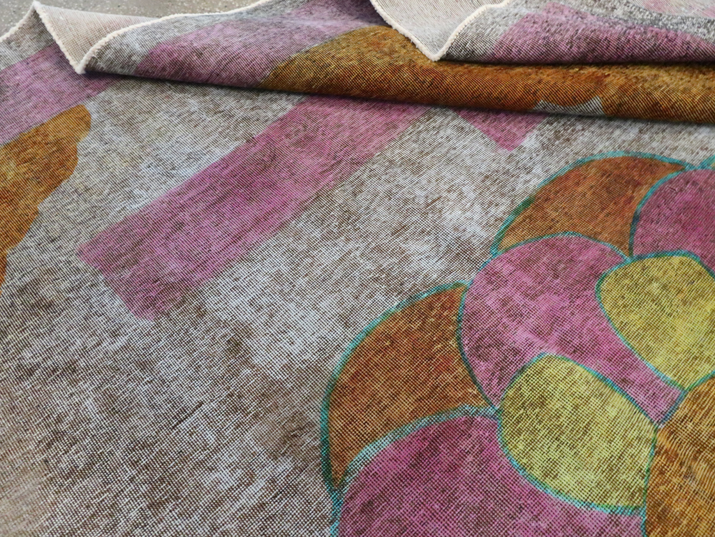 Vintage Persian Tabriz Carpet, No.30306 - Galerie Shabab