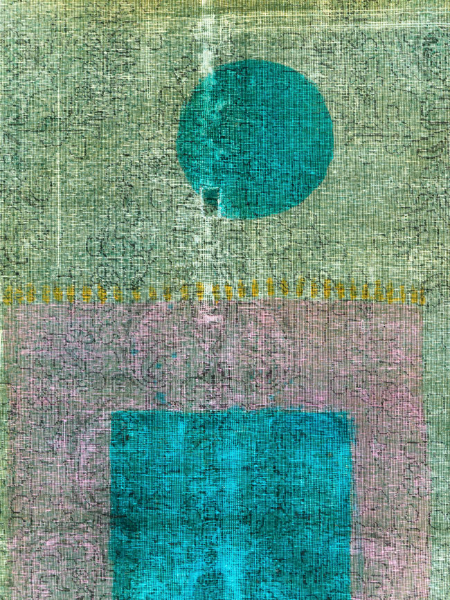 Vintage Persian Tabriz Carpet, No.30307 - Galerie Shabab