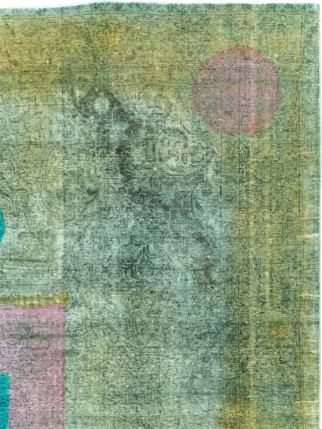 Vintage Persian Tabriz Carpet, No.30307 - Galerie Shabab