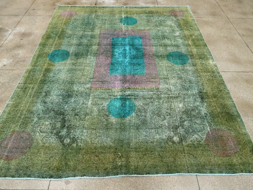 Vintage Persian Tabriz Carpet, No.30307 - Galerie Shabab