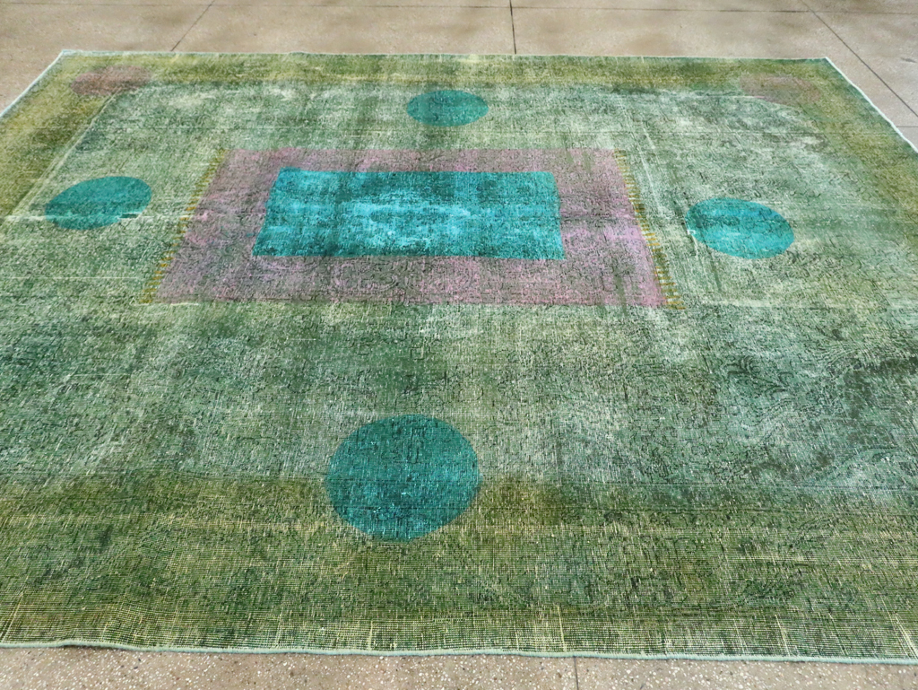 Vintage Persian Tabriz Carpet, No.30307 - Galerie Shabab