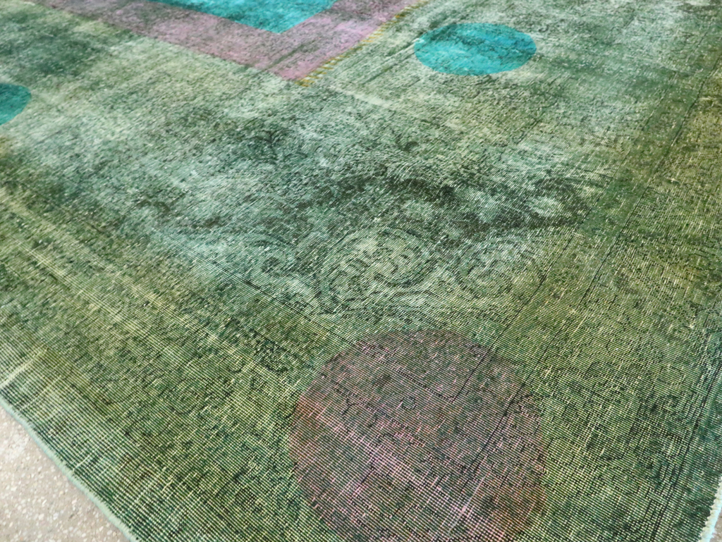 Vintage Persian Tabriz Carpet, No.30307 - Galerie Shabab