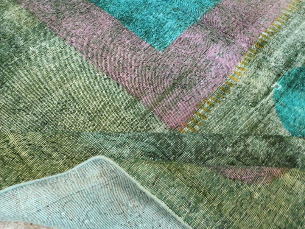 Vintage Persian Tabriz Carpet, No.30307 - Galerie Shabab