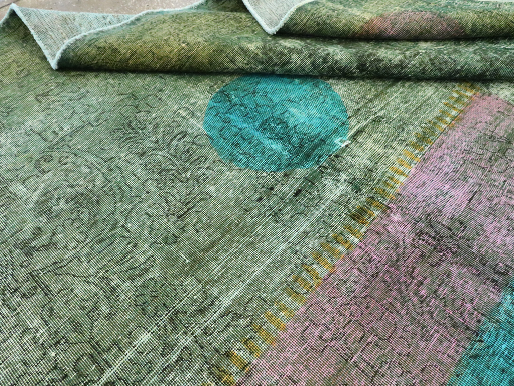 Vintage Persian Tabriz Carpet, No.30307 - Galerie Shabab