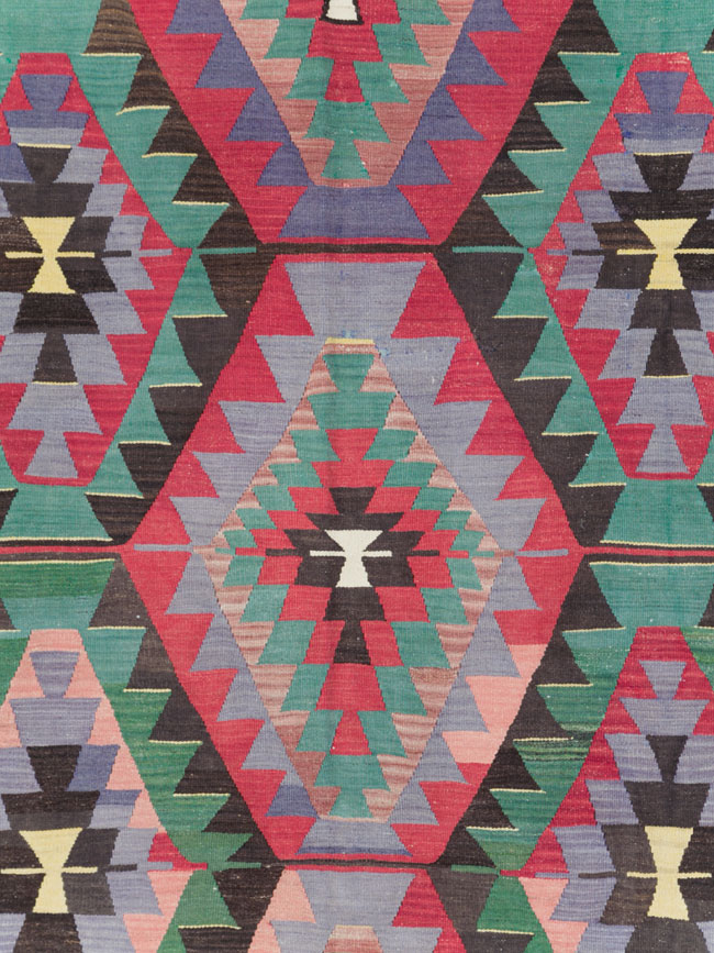 Mid-20th Century Turkish Flatweave Kilim, No.30314 - Galerie Shabab