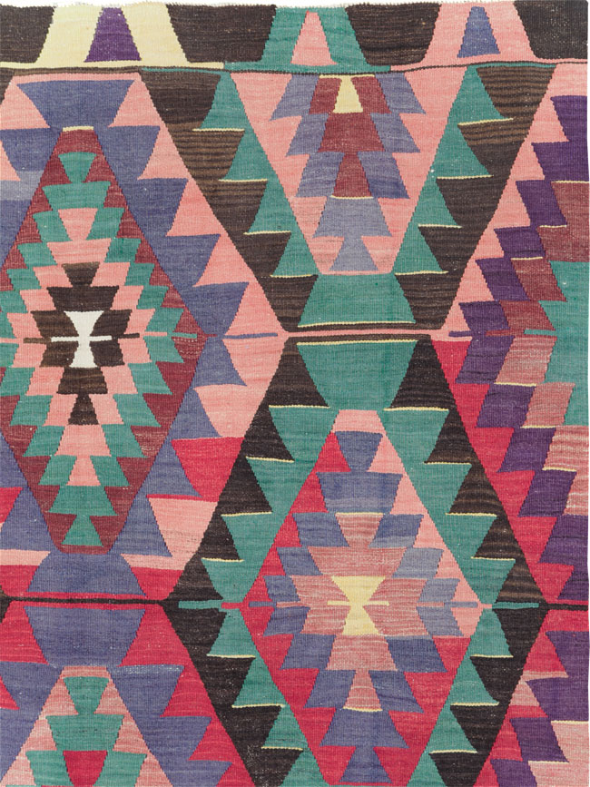 Mid-20th Century Turkish Flatweave Kilim, No.30314 - Galerie Shabab