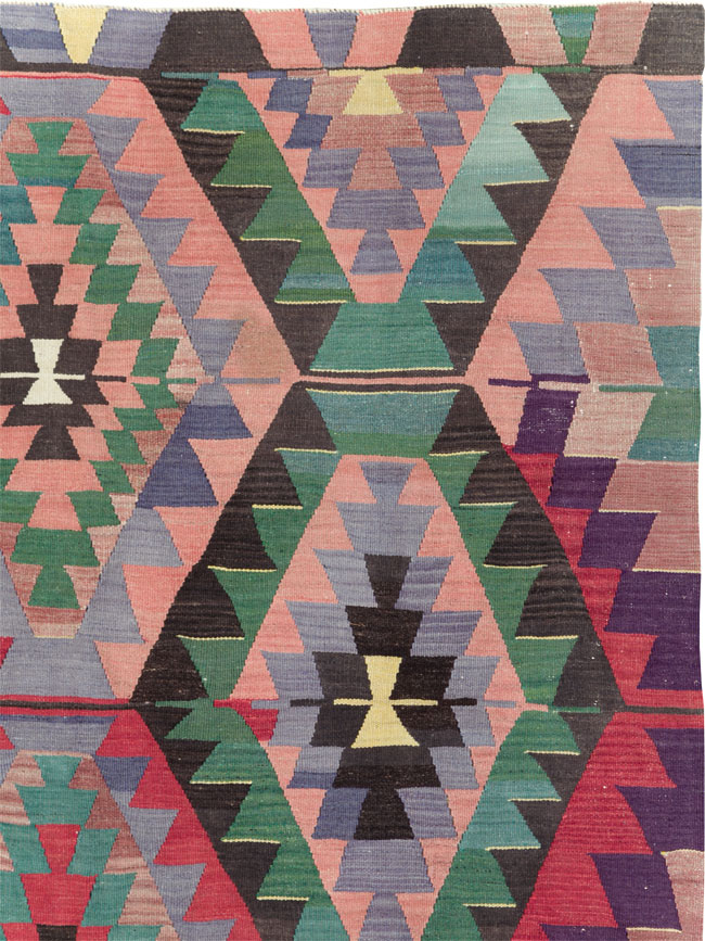 Mid-20th Century Turkish Flatweave Kilim, No.30314 - Galerie Shabab