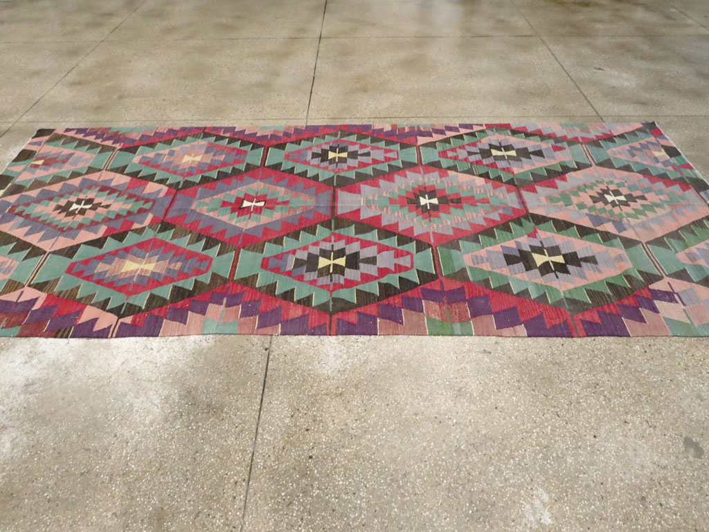 Mid-20th Century Turkish Flatweave Kilim, No.30314 - Galerie Shabab