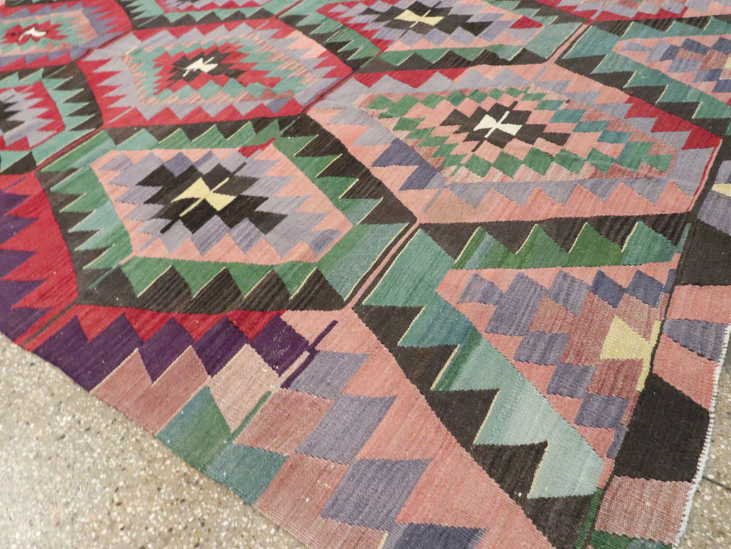Mid-20th Century Turkish Flatweave Kilim, No.30314 - Galerie Shabab