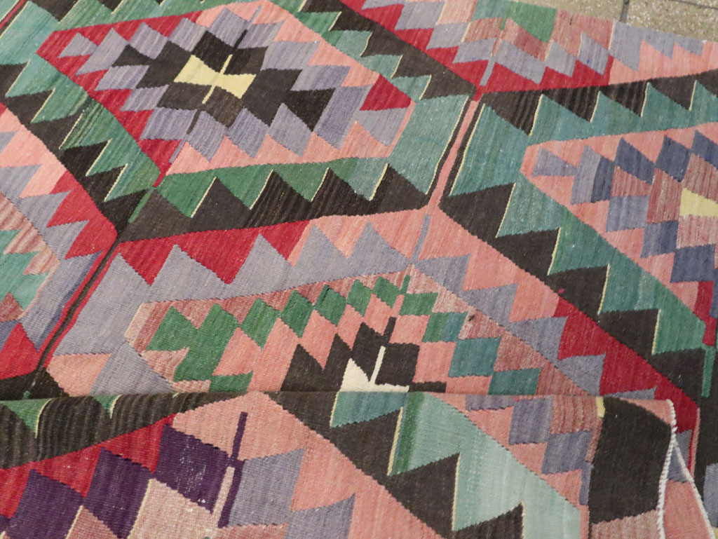 Mid-20th Century Turkish Flatweave Kilim, No.30314 - Galerie Shabab