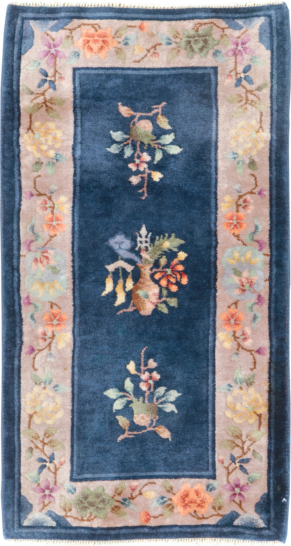 Vintage Chinese Deco Rug, No.30347 - Galerie Shabab