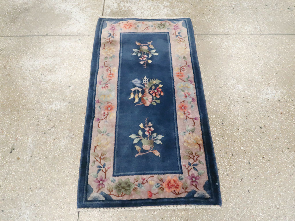 Vintage Chinese Deco Rug, No.30347 - Galerie Shabab