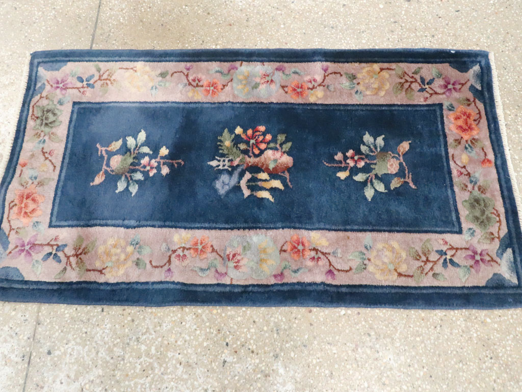 Vintage Chinese Deco Rug, No.30347 - Galerie Shabab