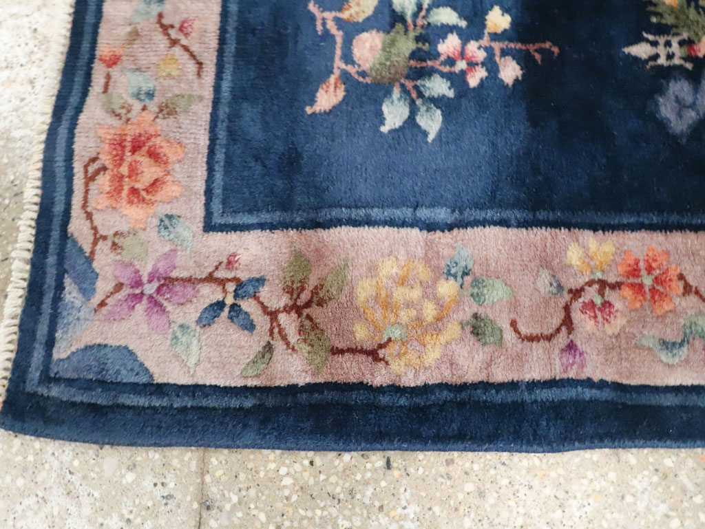 Vintage Chinese Deco Rug, No.30347 - Galerie Shabab