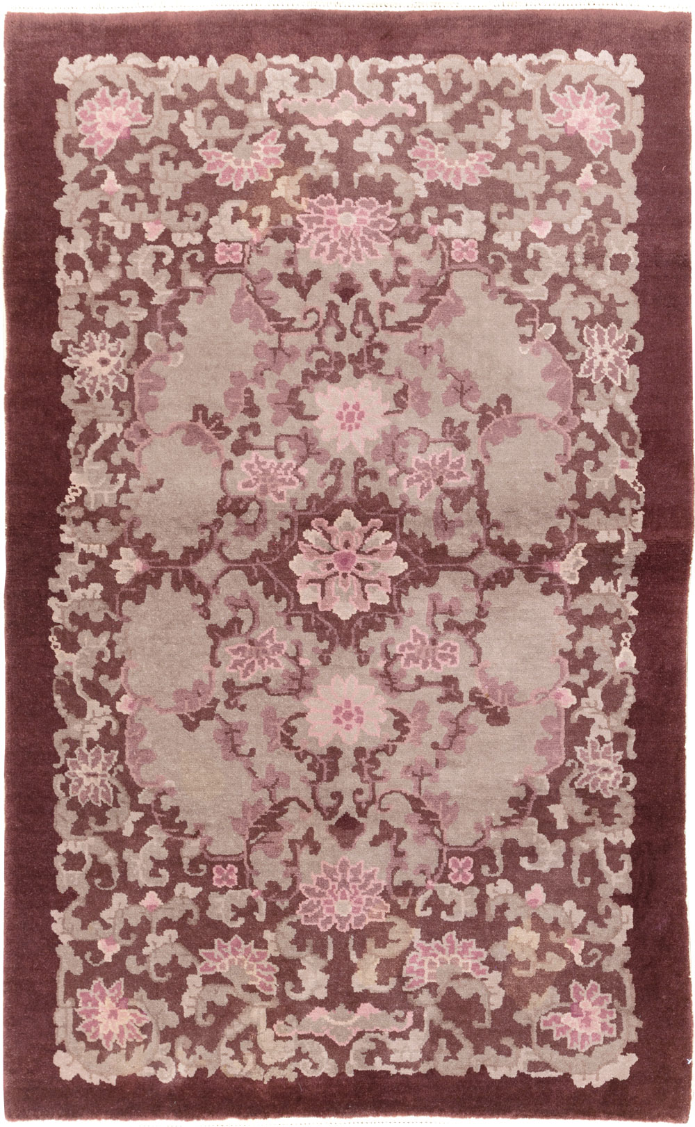 Mid-20th Century Chinese Art Deco Rug, No.30353 - Galerie Shabab