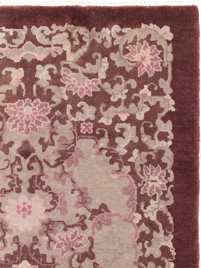 Mid-20th Century Chinese Art Deco Rug, No.30353 - Galerie Shabab