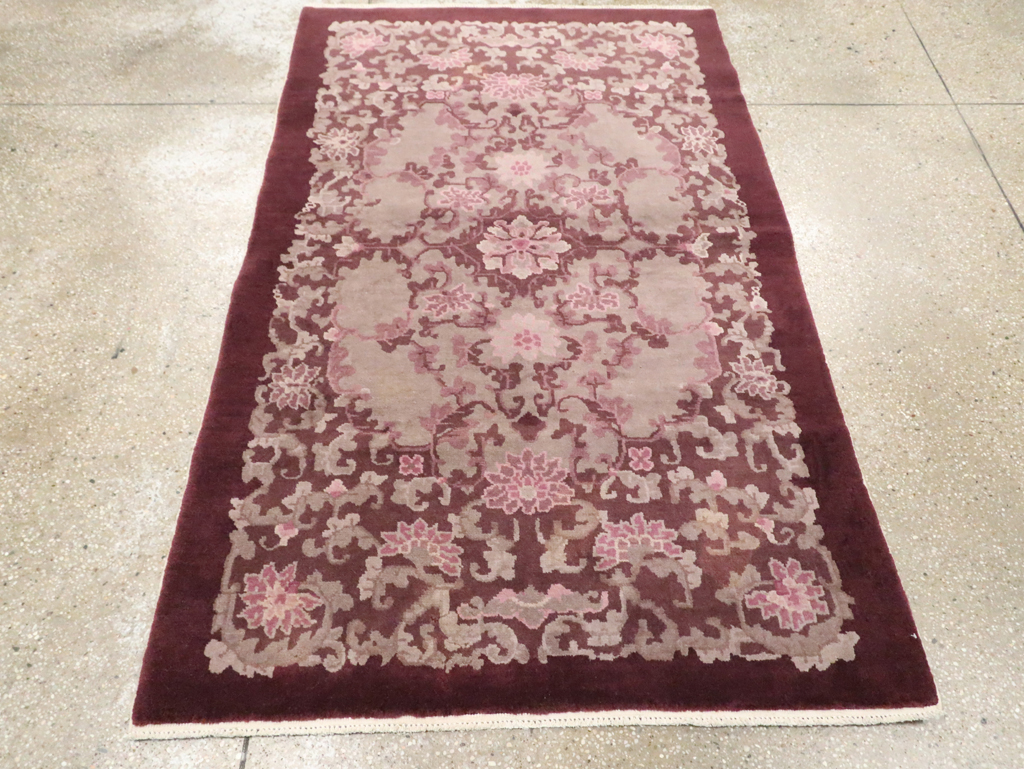 Mid-20th Century Chinese Art Deco Rug, No.30353 - Galerie Shabab