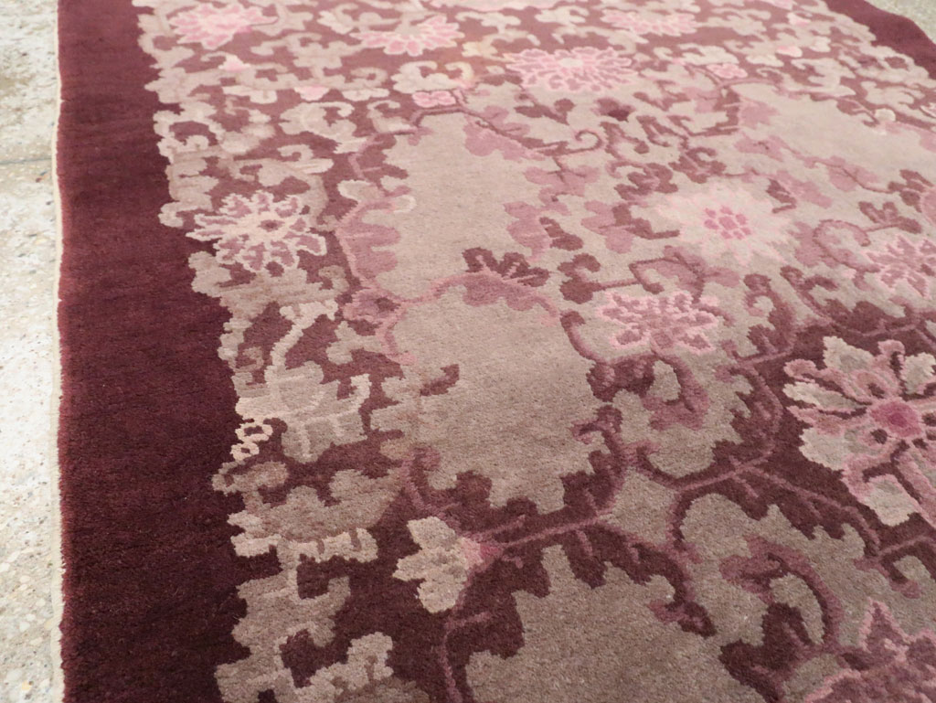 Mid-20th Century Chinese Art Deco Rug, No.30353 - Galerie Shabab