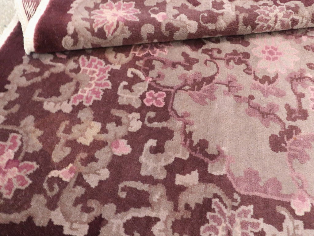 Mid-20th Century Chinese Art Deco Rug, No.30353 - Galerie Shabab