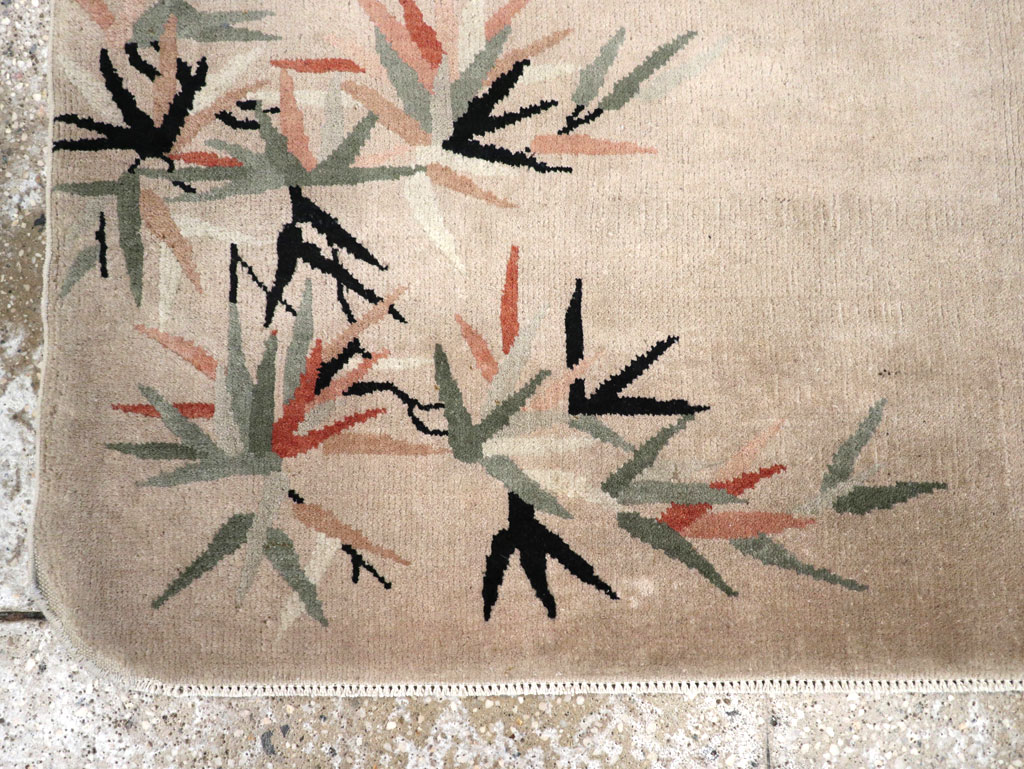 Vintage Chinese Deco Rug, No.30358 - Galerie Shabab