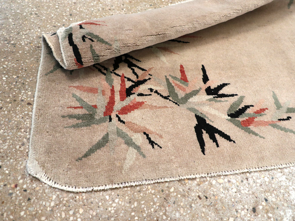 Vintage Chinese Deco Rug, No.30358 - Galerie Shabab