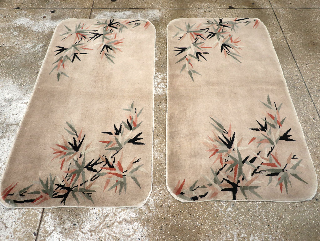 Vintage Chinese Deco Rug, No.30358 - Galerie Shabab