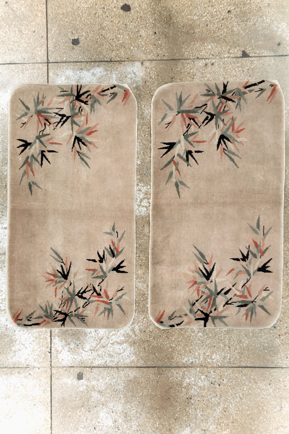 Vintage Chinese Deco Rug, No.30358 - Galerie Shabab